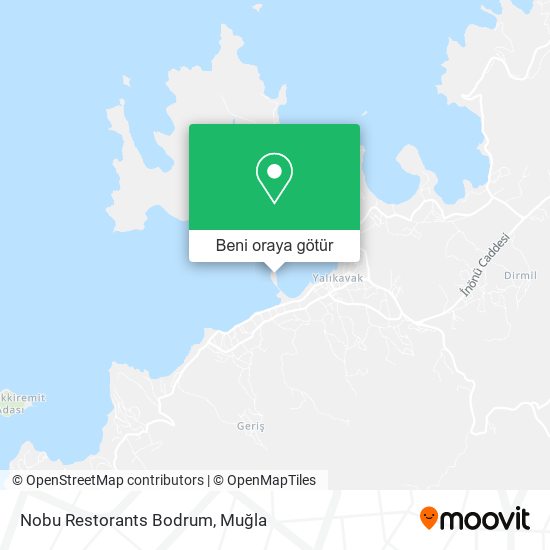 Nobu Restorants Bodrum harita