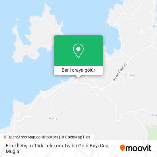 Ertel İletişim Türk Telekom Tivibu Gold Bayi Cep harita