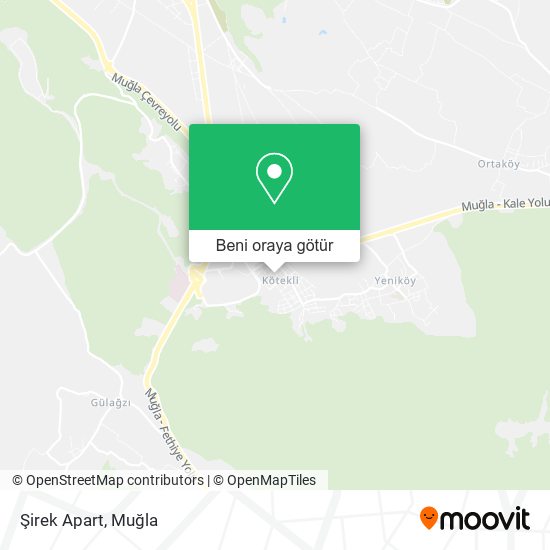 Şirek Apart harita