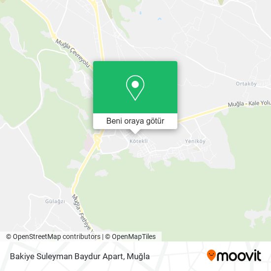 Bakiye Suleyman Baydur Apart harita