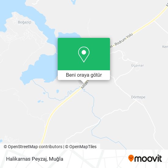 Halikarnas Peyzaj harita