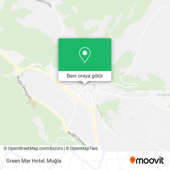 Green Mar Hotel harita