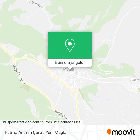 Fatma Ana'nın Çorba Yeri harita