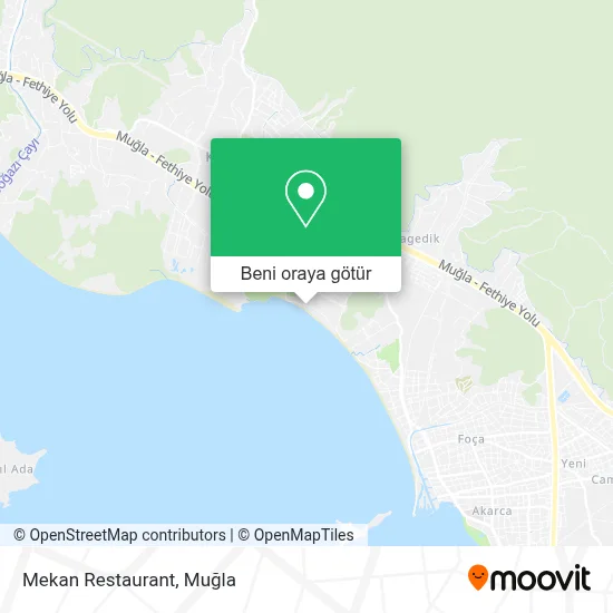 Mekan Restaurant harita
