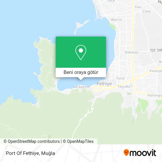 Port Of Fethiye harita