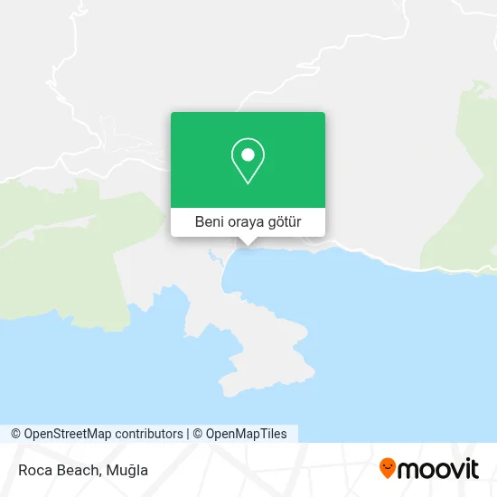 Roca Beach harita