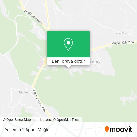 Yasemin 1 Apart harita