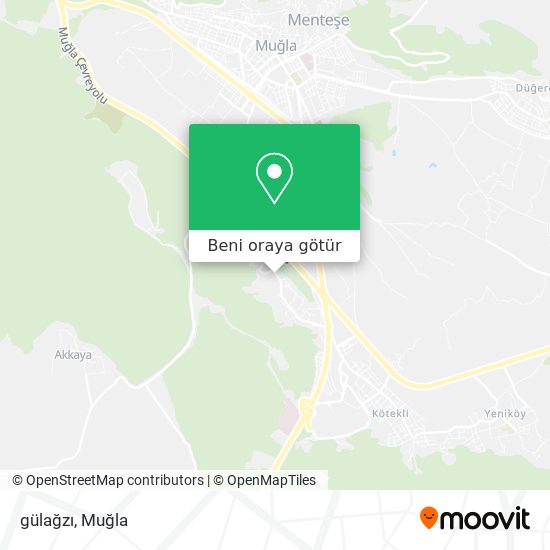 gülağzı harita