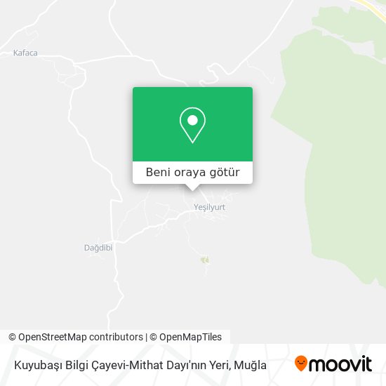 Kuyubaşı Bilgi Çayevi-Mithat Dayı'nın Yeri harita