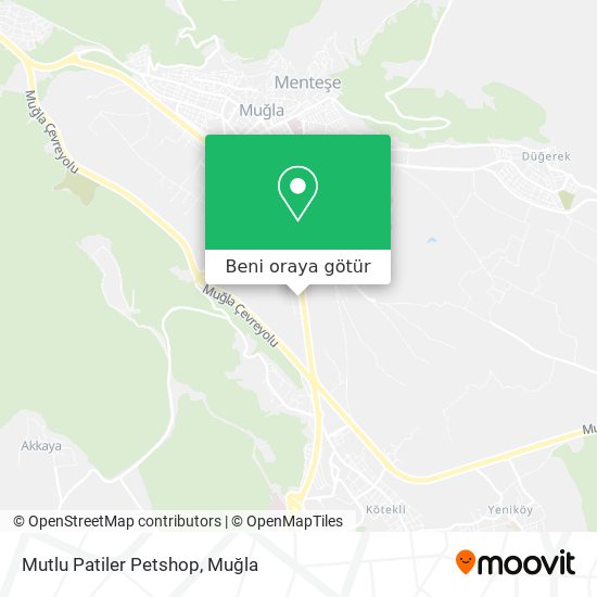 Mutlu Patiler Petshop harita