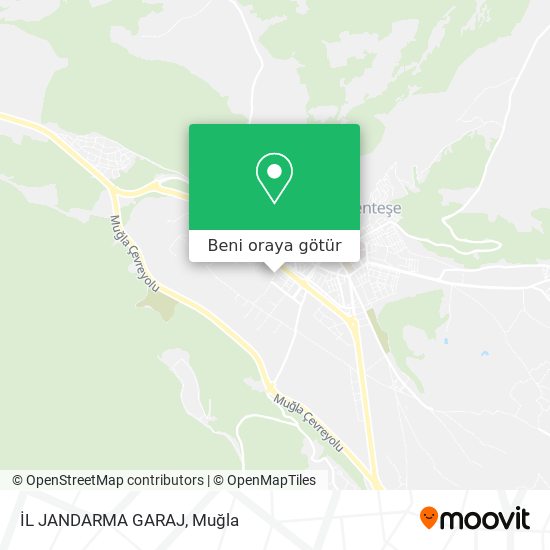 İL JANDARMA GARAJ harita