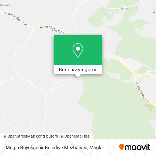 Muğla Büyükşehir Belediye Mezbahası harita