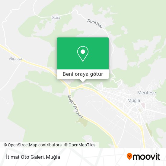 İtimat Oto Galeri harita
