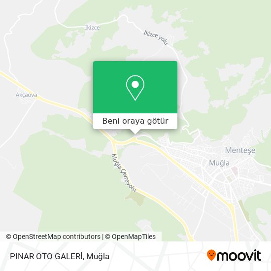 PINAR OTO GALERİ harita