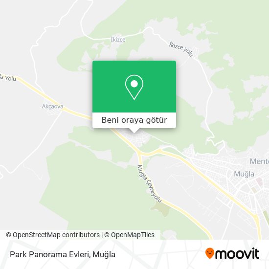 Park Panorama Evleri harita