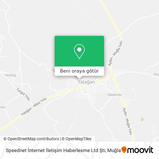 Speednet İnternet İletişim Haberlesme Ltd Şti harita