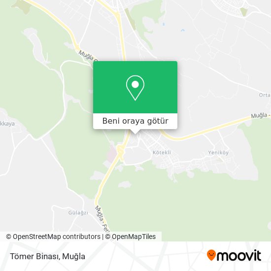 Tömer Binası harita