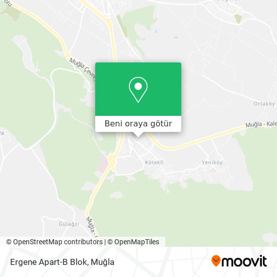 Ergene Apart-B Blok harita