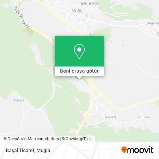 Başal Ticaret harita