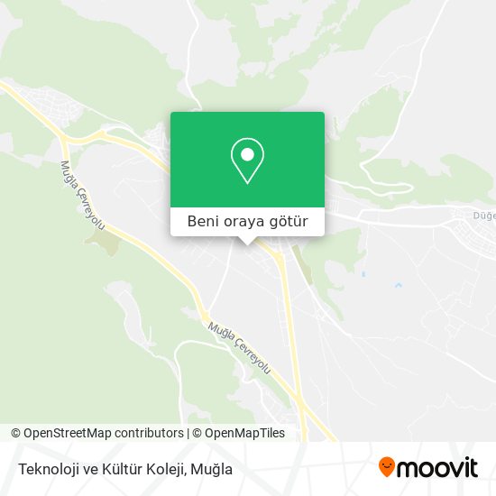 Teknoloji ve Kültür Koleji harita