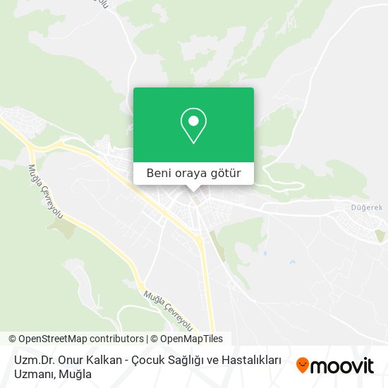Uzm.Dr. Onur Kalkan - Çocuk Sağlığı ve Hastalıkları Uzmanı harita