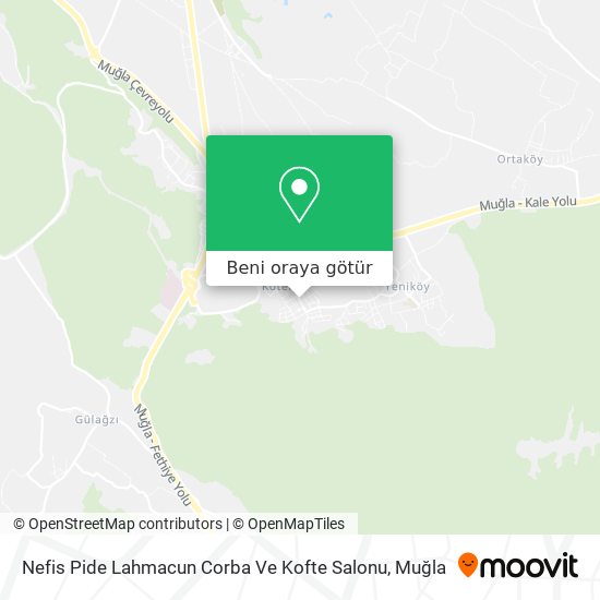 Nefis Pide Lahmacun Corba Ve Kofte Salonu harita