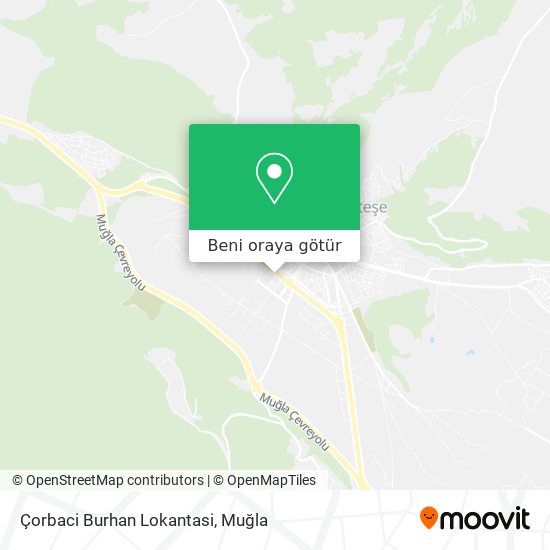Çorbaci Burhan Lokantasi harita