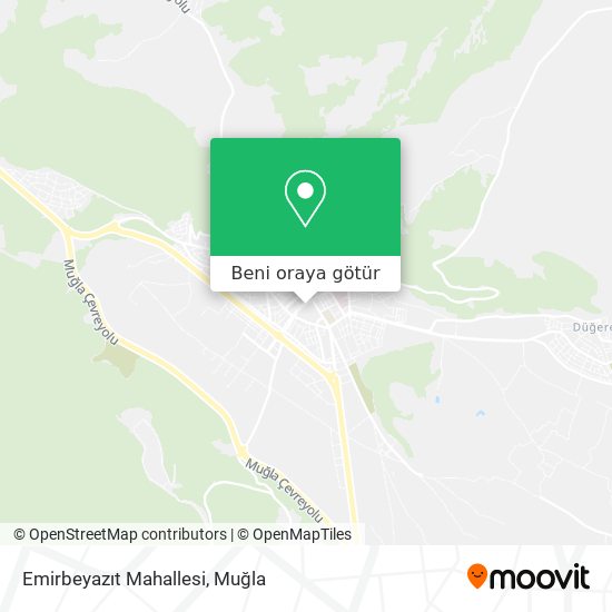 Emirbeyazıt Mahallesi harita
