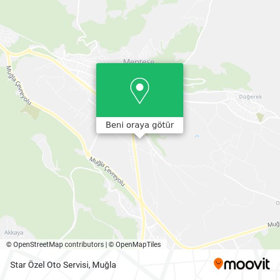 Star Özel Oto Servisi harita