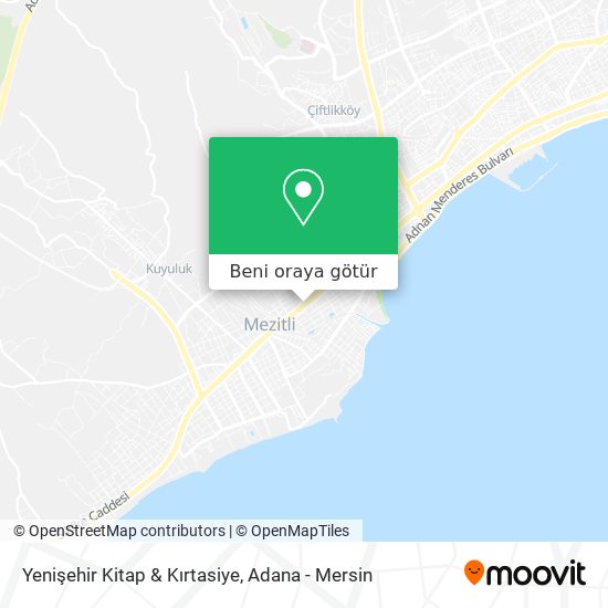 Yenişehir Kitap & Kırtasiye harita