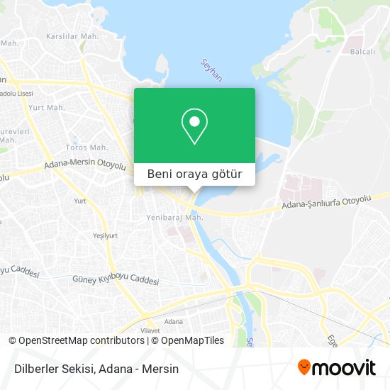 Dilberler Sekisi harita