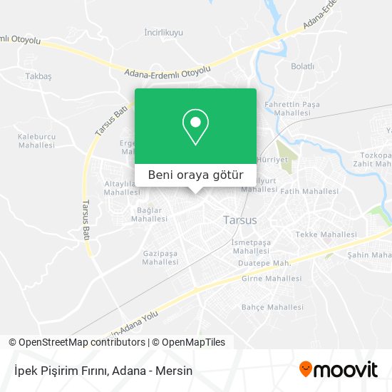 İpek Pişirim Fırını harita