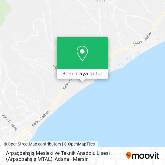 Arpaçbahşiş Mesleki ve Teknik Anadolu Lisesi (Arpaçbahşiş MTAL) harita