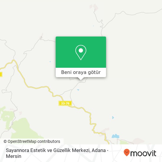 Sayannora Estetik ve Güzellik Merkezi harita