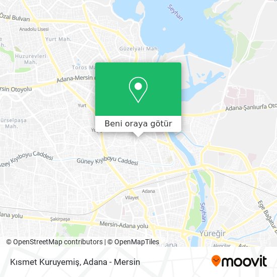 Kısmet Kuruyemiş harita