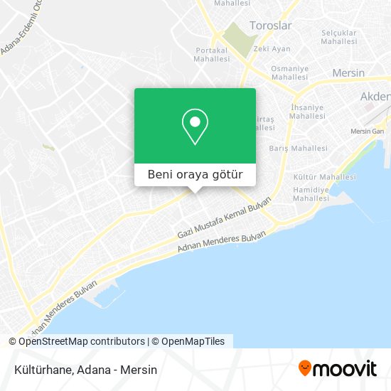 Kültürhane harita