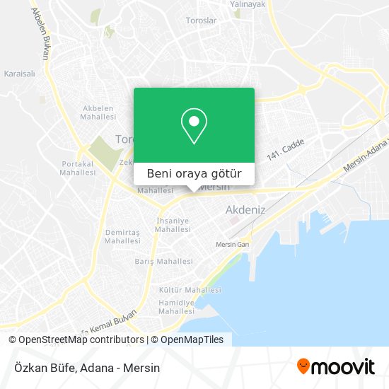Özkan Büfe harita