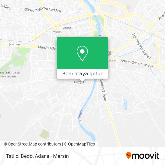 Tatlıcı Bedo harita
