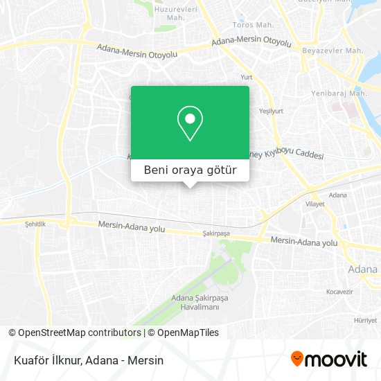 Kuaför İlknur harita