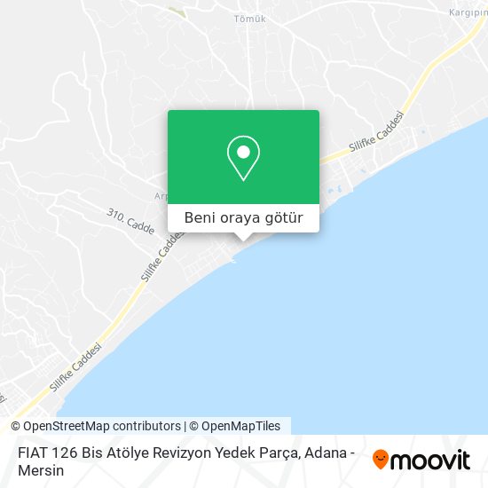 FIAT 126 Bis Atölye Revizyon Yedek Parça harita