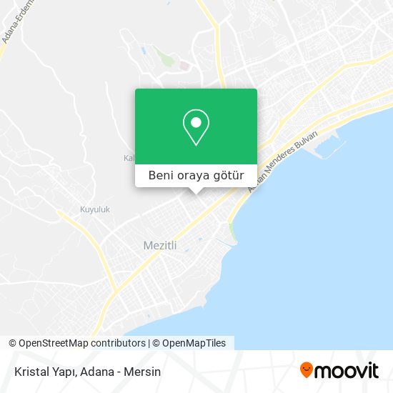 Kristal Yapı harita
