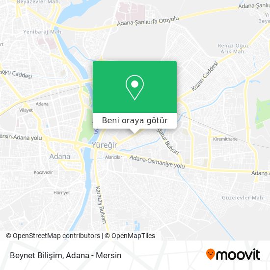 Beynet Bilişim harita