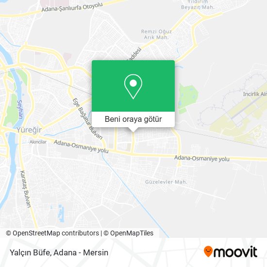 Yalçın Büfe harita