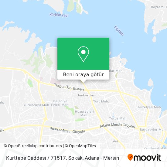 Kurttepe Caddesi / 71517. Sokak harita