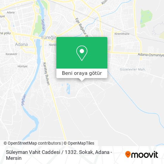 Süleyman Vahit Caddesi / 1332. Sokak harita