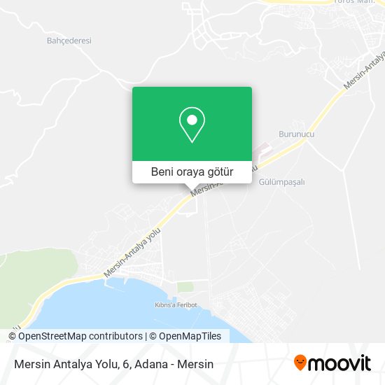 Mersin Antalya Yolu, 6 harita