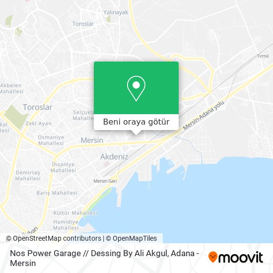 Nos Power Garage // Dessing By Ali Akgul harita