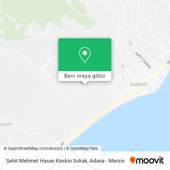 Şehit Mehmet Hasan Keskin Sokak harita