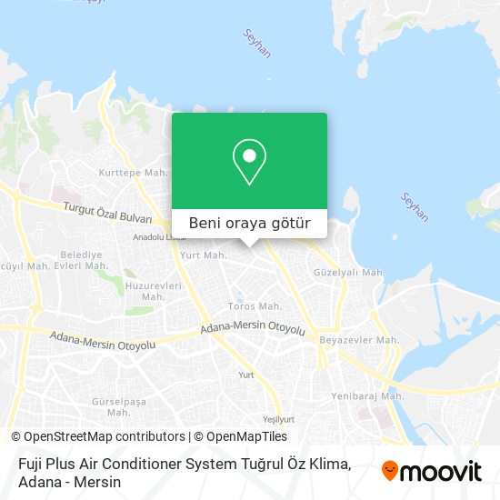 Fuji Plus Air Conditioner System Tuğrul Öz Klima harita