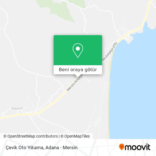 Çevik Oto Yıkama harita